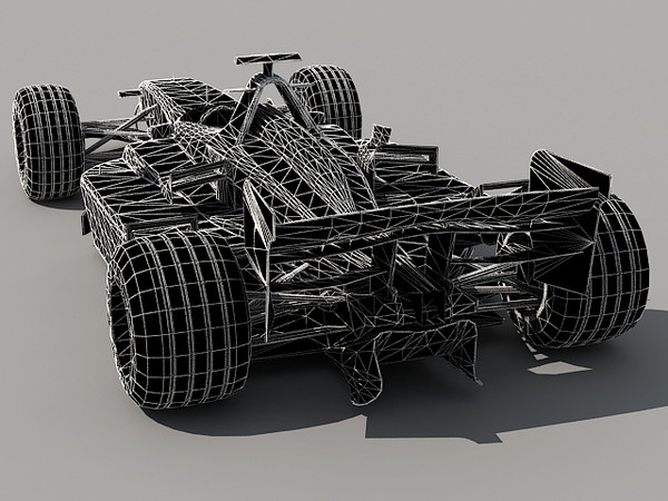 3d model generic formula 1 f1 car - F1 generic by fabelar